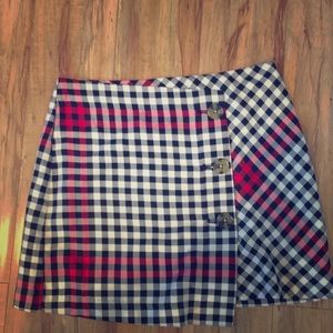 Clueless Chic Plaid Skirt, Size 12